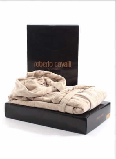 Roberto Cavalli Accappatoio con cappuccio art. Gold New