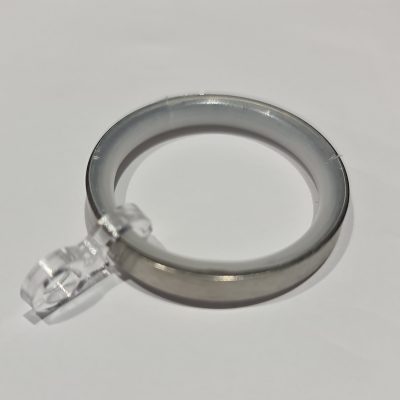 sofficepiuma anello 1 bastone palo ferro acciaio alluminio tende guarnizionato