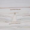 sofficepiuma borbonese asciugamano fine op bianco 12
