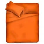 sofficepiuma federe copripiumino lenzuolo sotto angoli cotone colori personalizzati arancio 44