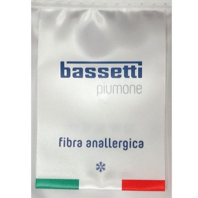 Bassetti piumone estivo/primavera microfibra 1 stella calore fibra anallergica