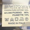 Informazioni prodotto Plumex Piumino D'oca vergine soffice piuma art. Bormio Made In Italy
