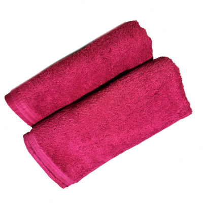 fritz color coppia asciugamani spugna 420gr bagno