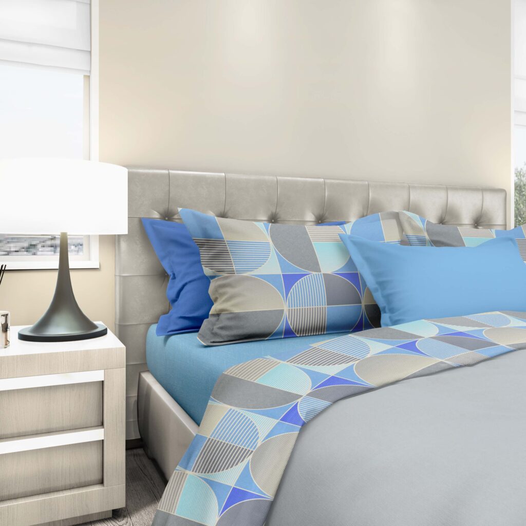 1 lvdc colortrend lenzuolo CROSBY sorbetto COMPLETO LETTO SOFFICEPIUMA